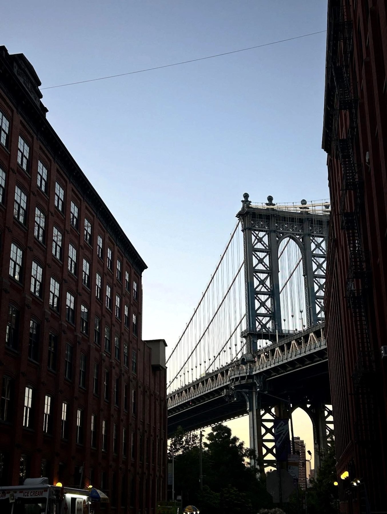 Manhattan Bridge visto da DUMBO